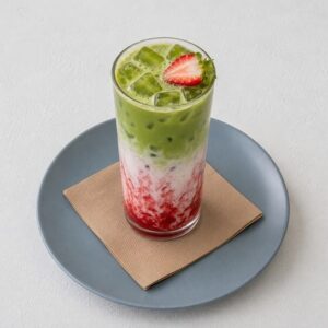 Iced Strawberry Matcha