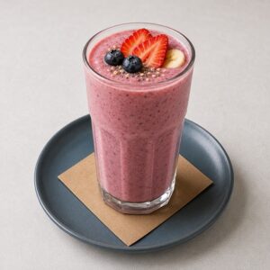 Protein Smoothie with Real Fruit